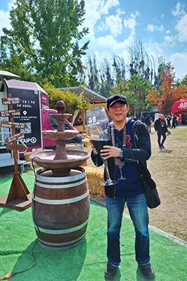 チリと言ったらワインです